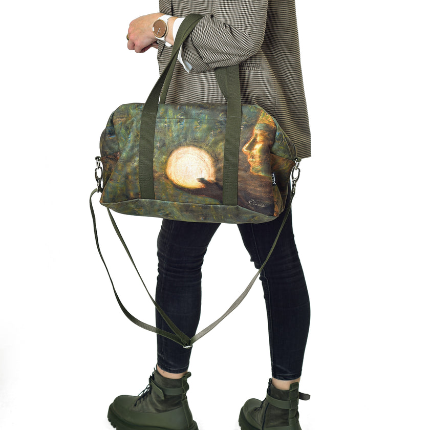 Kelioninis / sportinis krepšys M. K. Čiurlionis „Bičiulystė