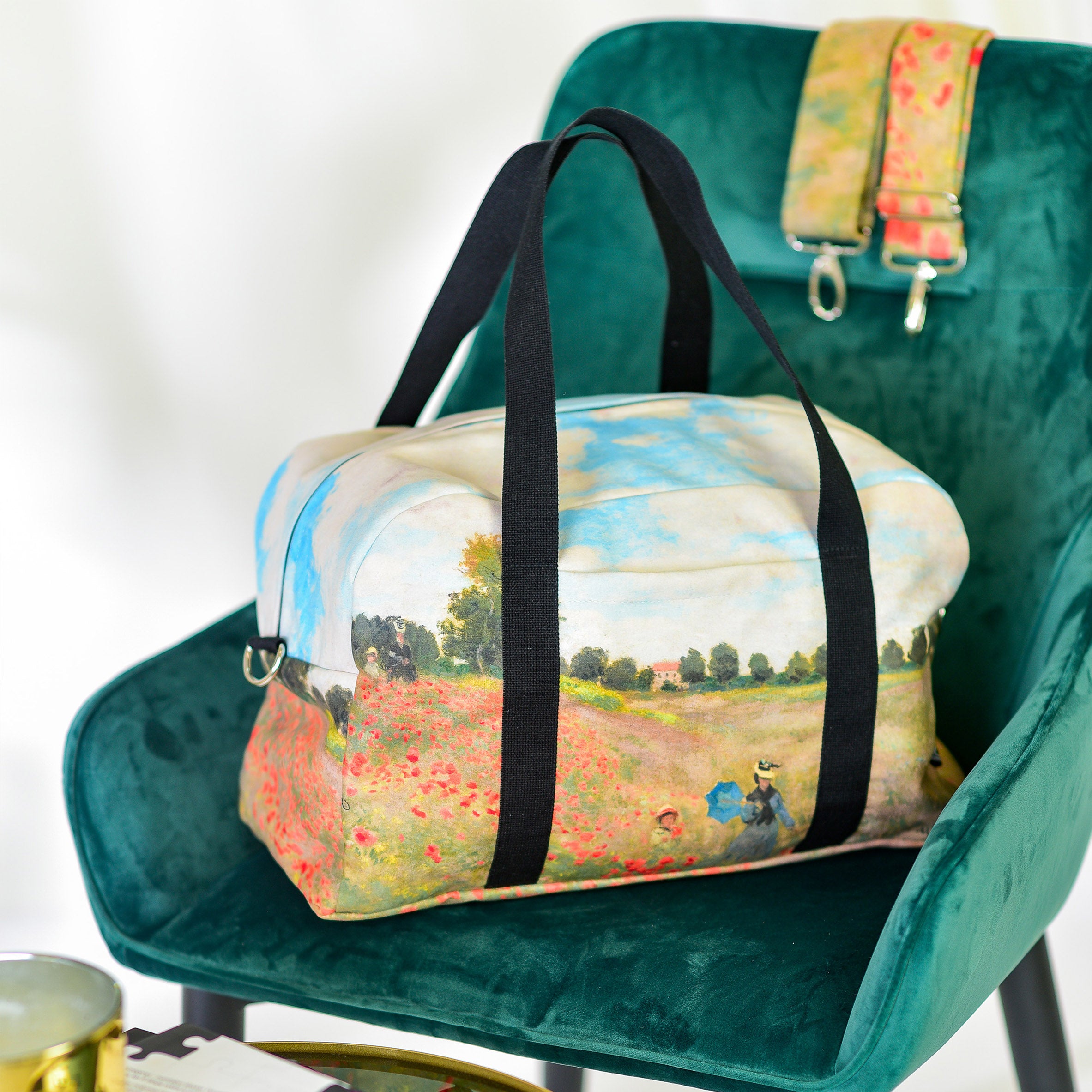 Kelioninis / sportinis krepšys Claude Monet "Poppies"
