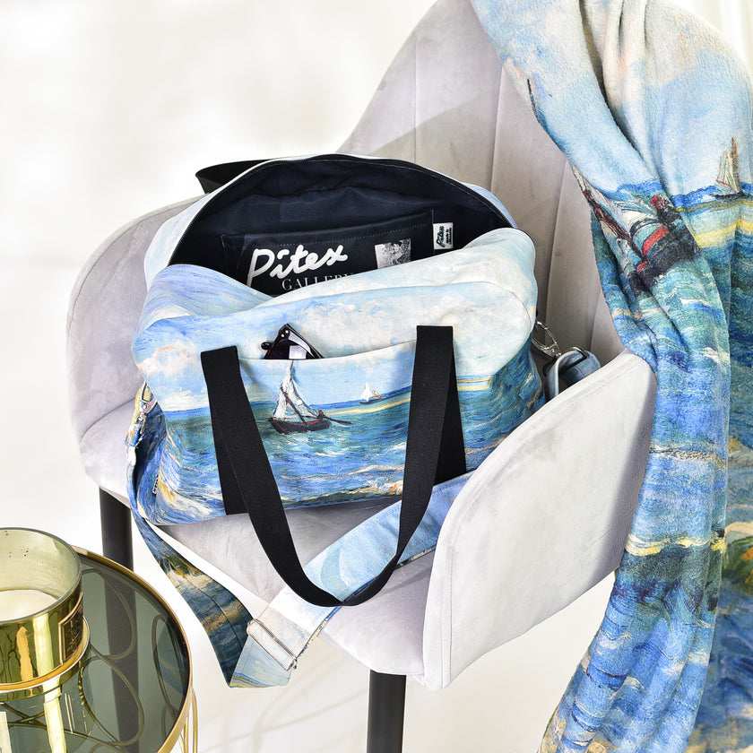 Kelioninis / sportinis krepšys Vincent van Gogh „The Sea at Les Saintes-Maries-de-la-Mer