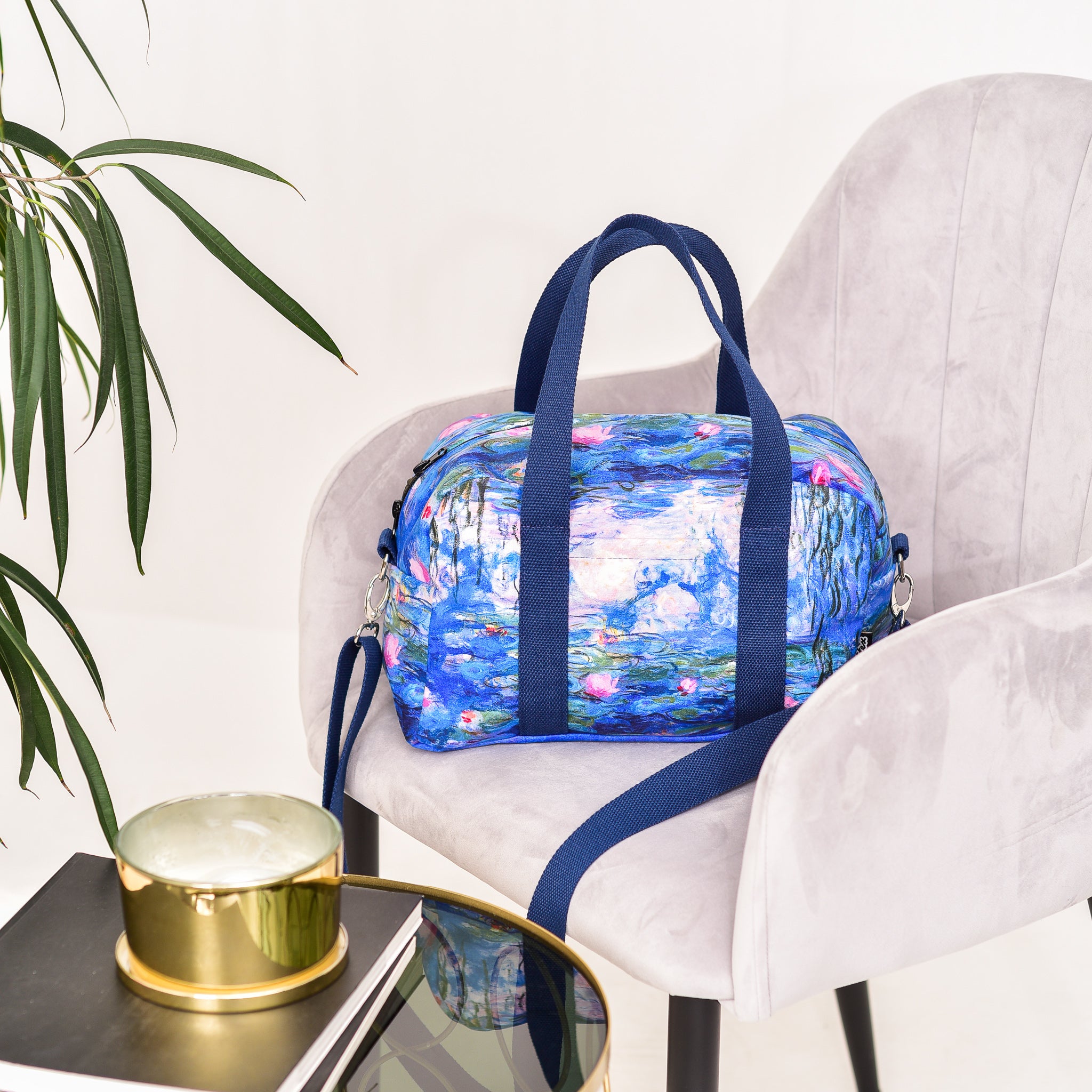 Travel / sports bag Claude Monet "Water Lilies"