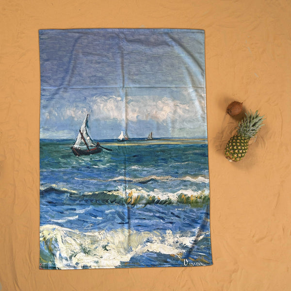 Towel Vincent van Gogh "The Sea at Les Saintes Maries de la Mer"