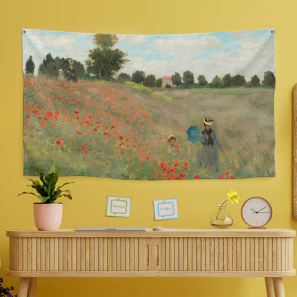 Wall decoration tapestry Claude Monet 