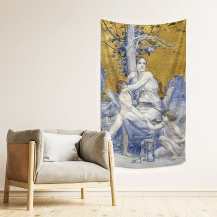 Wall decoration tapestry Luc-Olivier Merson 