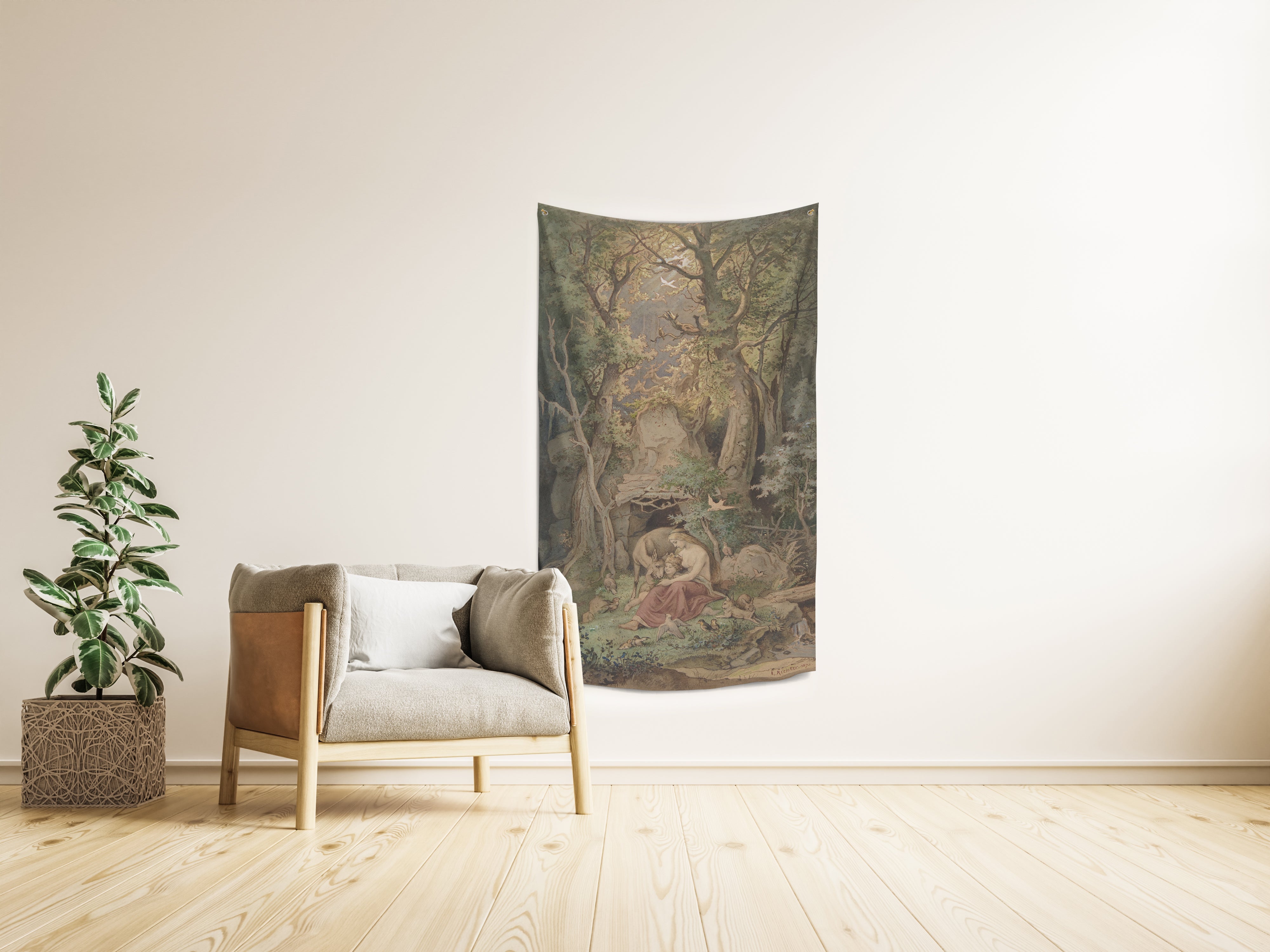 Wall decoration tapestry with your photo