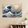 Wall decoration tapestry Hokusai 