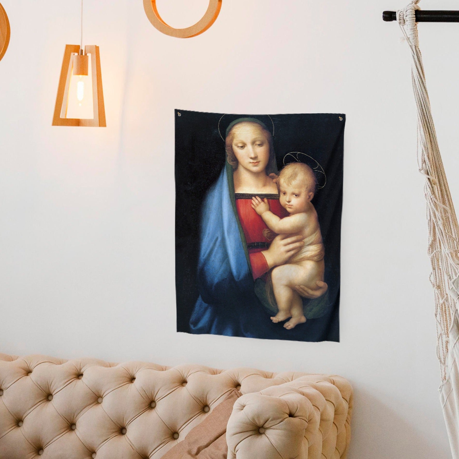Sienos dekoracija gobelenas Raphael "Madonna del Granduca"