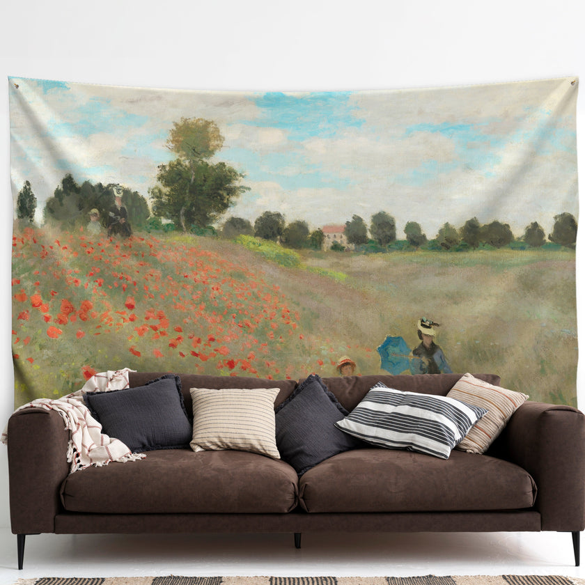 Wall decoration tapestry Claude Monet 