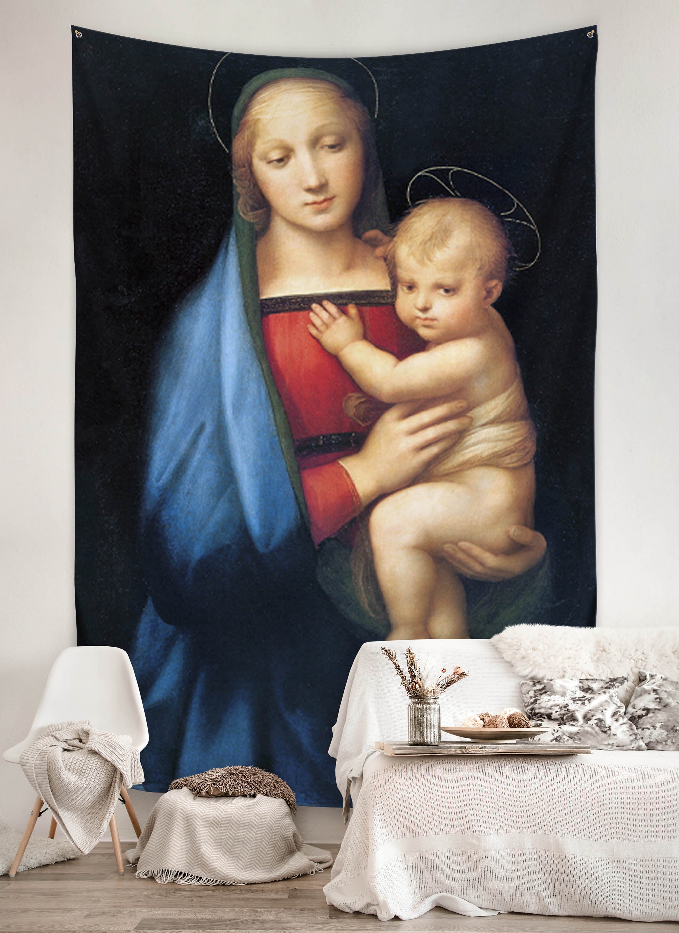Wall decoration tapestry Raphael "Madonna del Granduca"