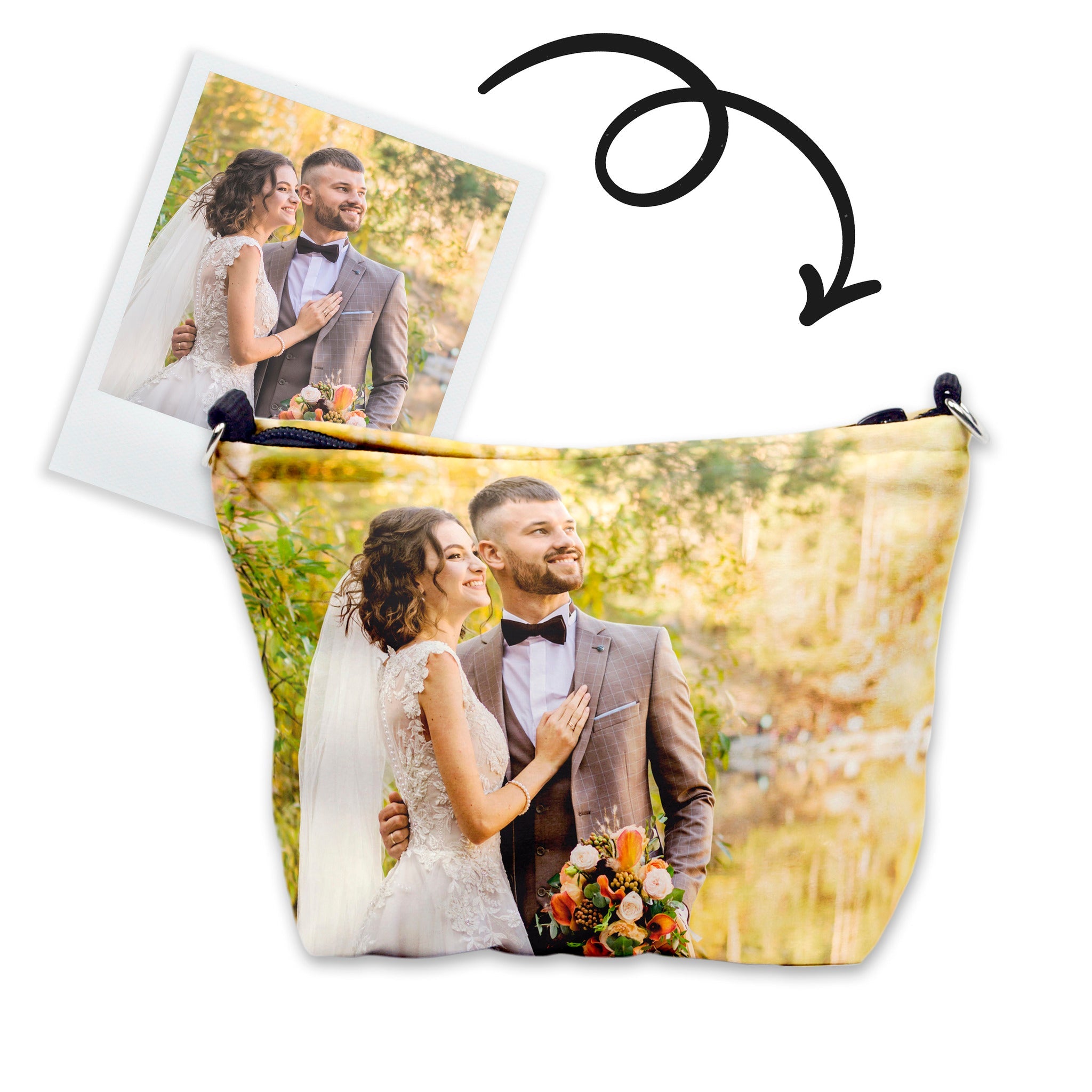 Cosmetic case with your photo