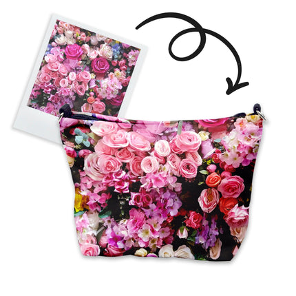 Cosmetic bag with your photo