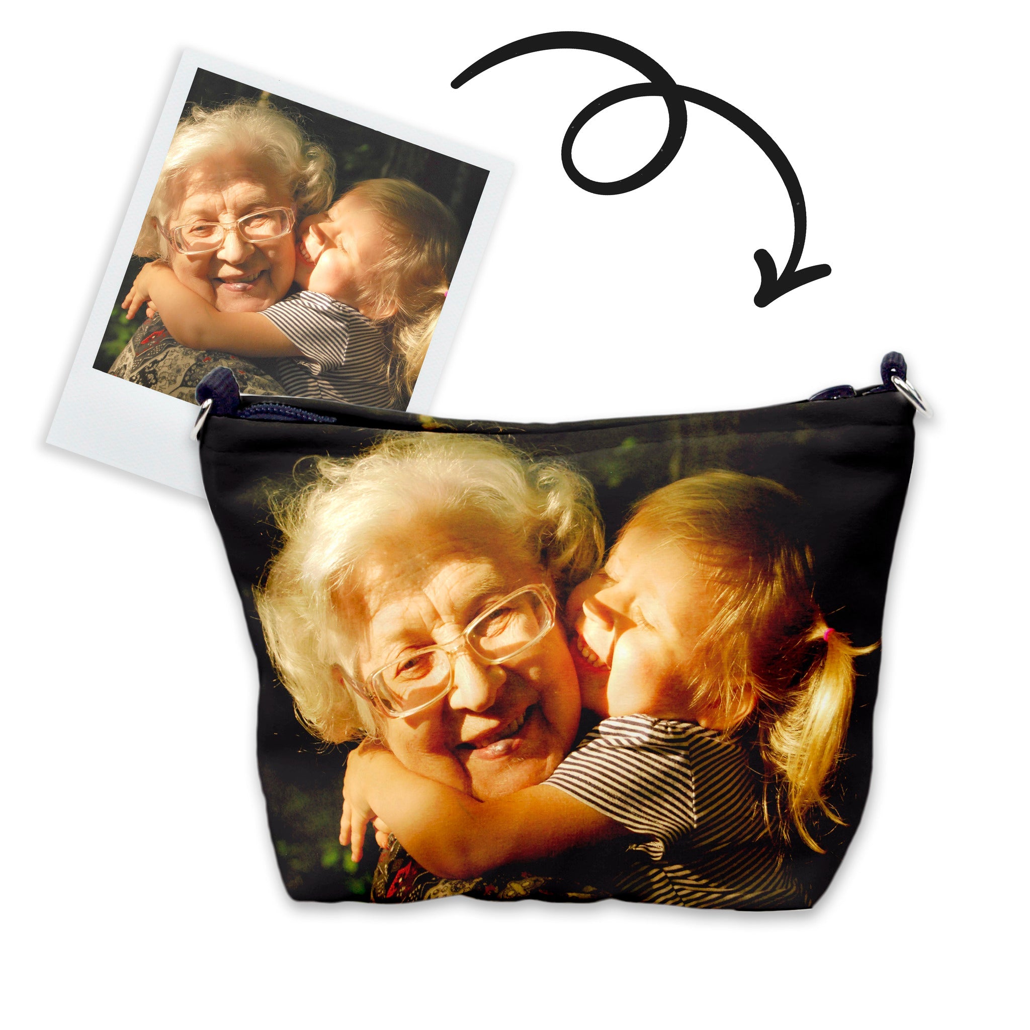 Cosmetic case with your photo