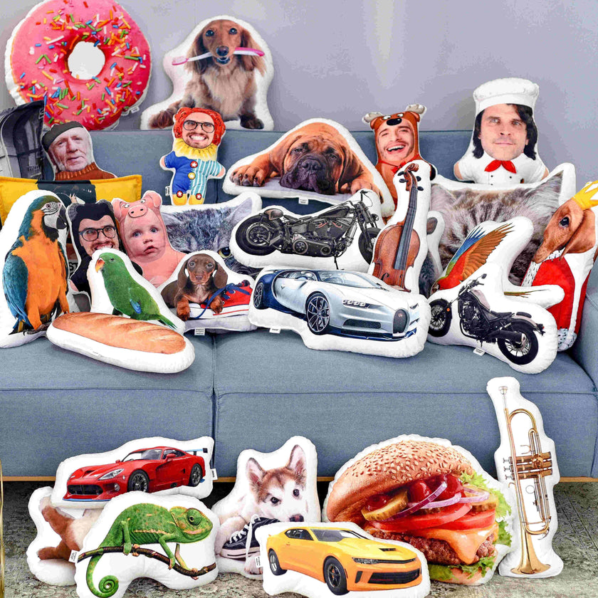 Pagalvėlė su jūsų šuniuko nuotrauka