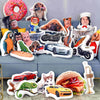 Shaped cushion with your photo