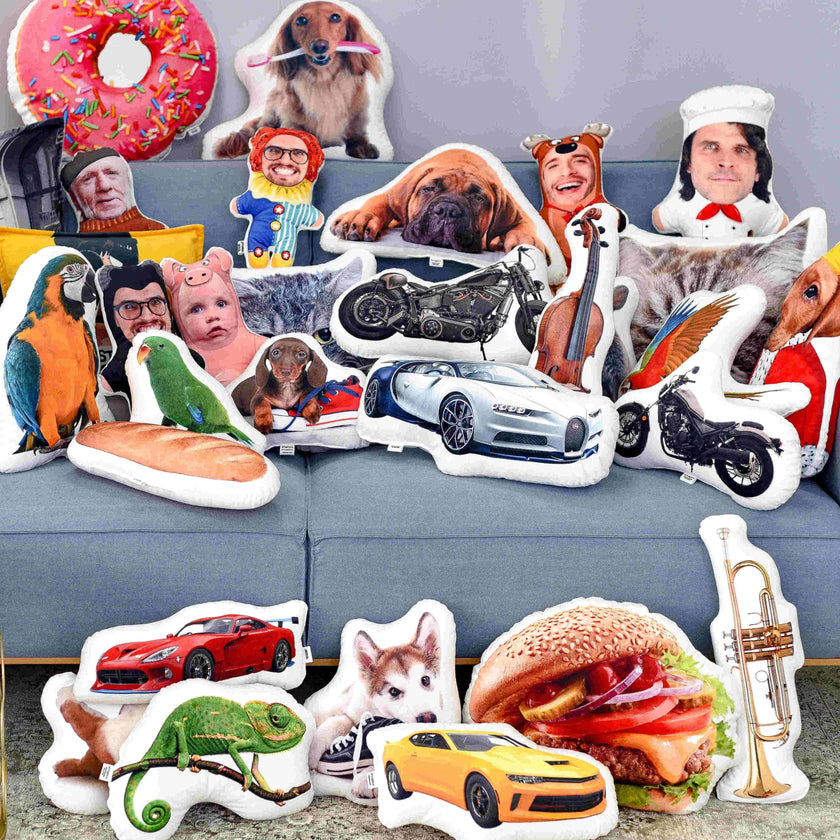 Pagalvėlė su jūsų motociklo nuotrauka