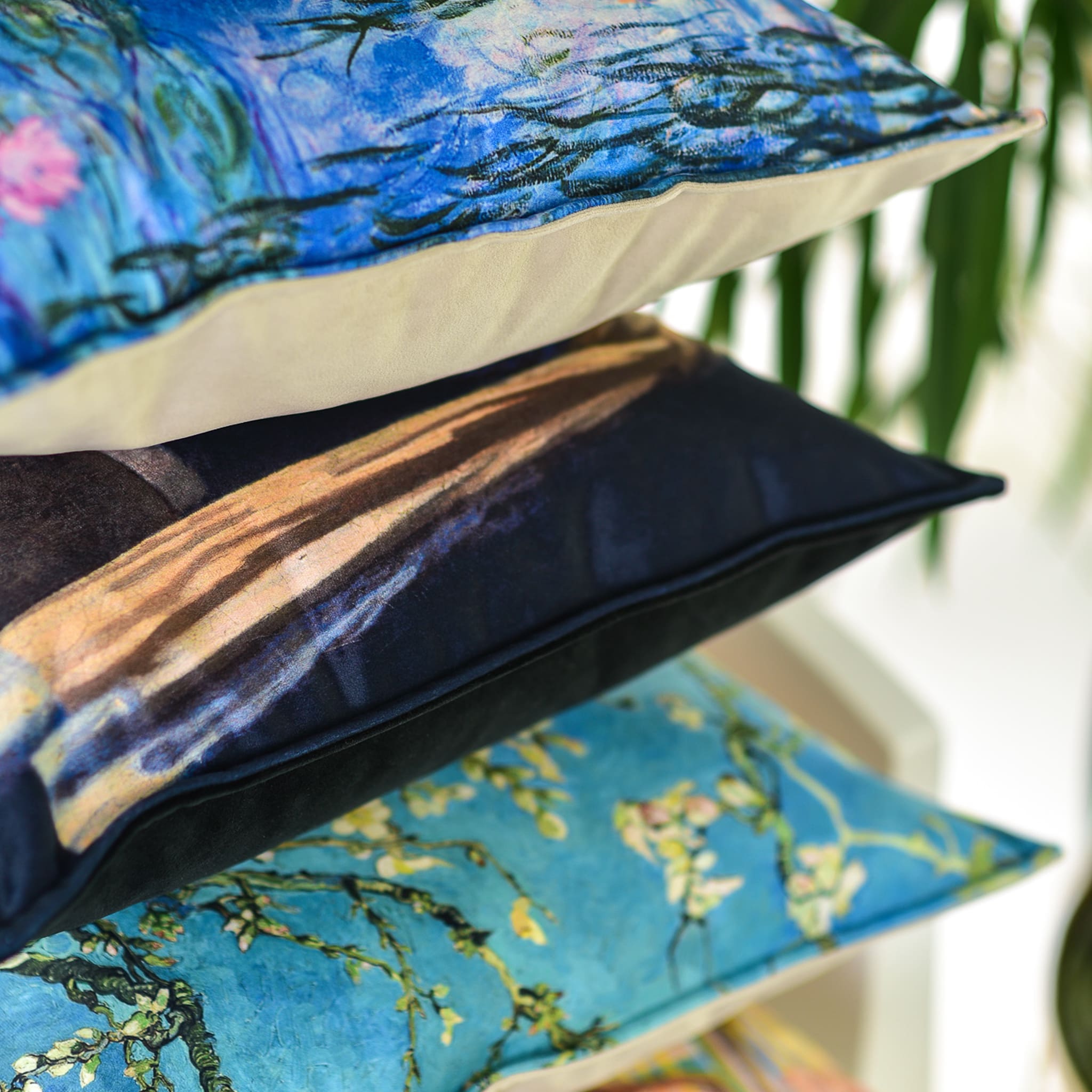 Decorative cushion Vincent van Gogh "Starry Night Over the Rhône"