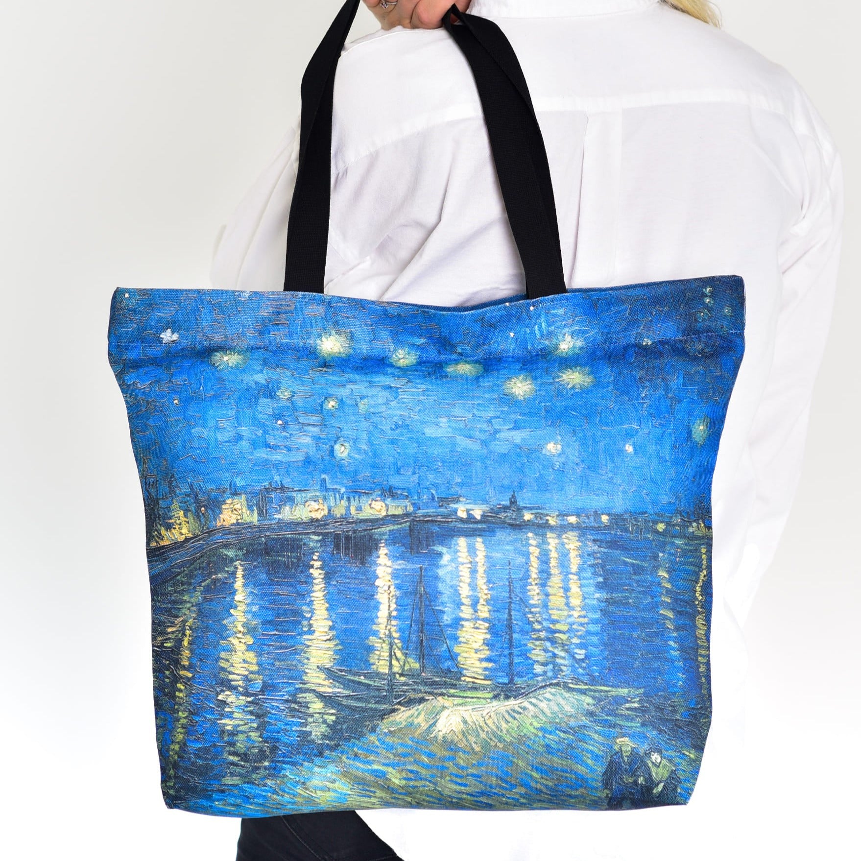 Pirkinių krepšys Vincent van Gogh "Starry Night Over the Rhone"