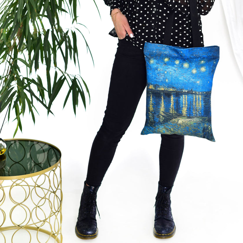 Pirkinių krepšys Vincent van Gogh „Starry Night Over the Rhone