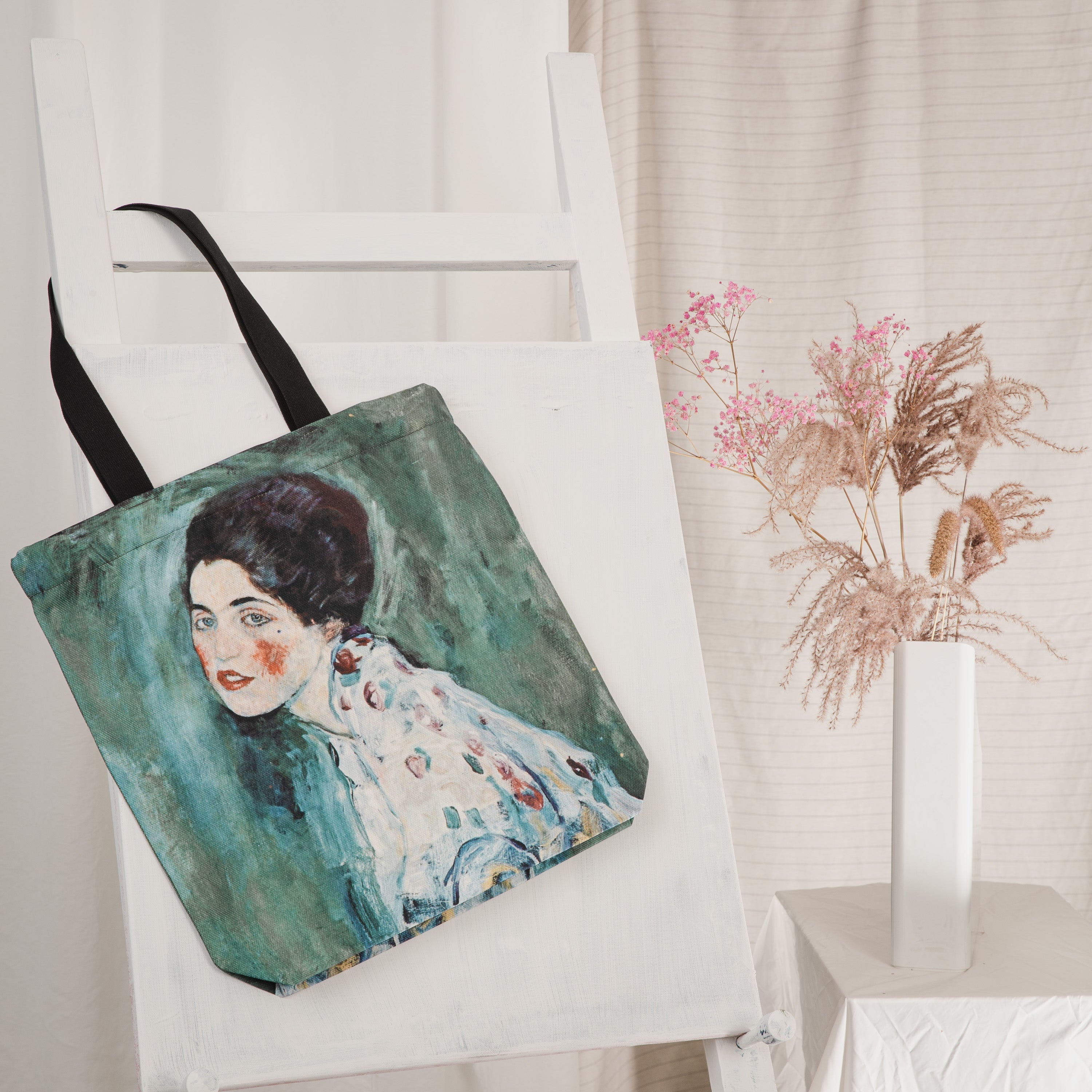 <tc>Tote bag Gustav Klimt "Portrait of a Lady"</tc>