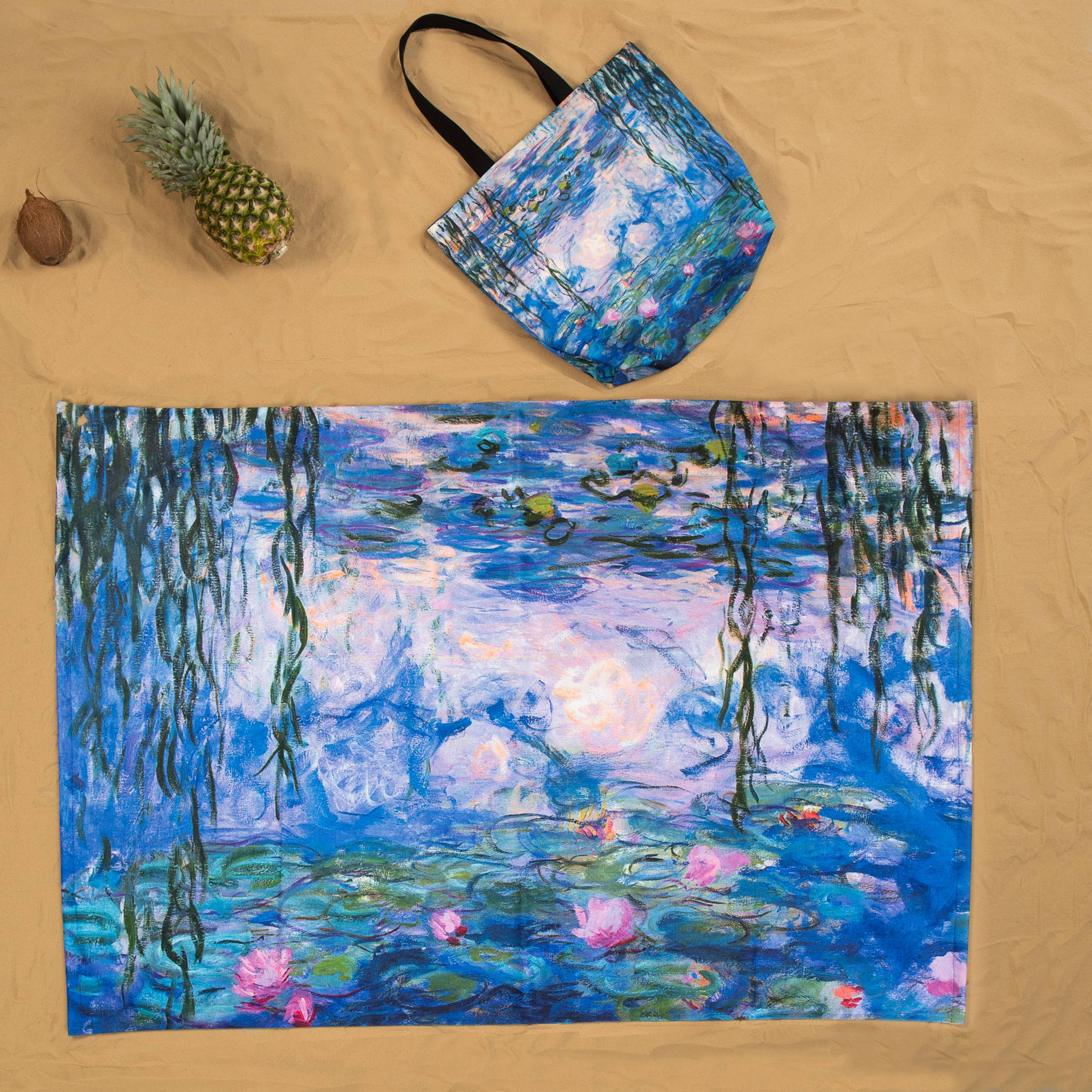 Rankšluostis Claude Monet "Water Lilies"