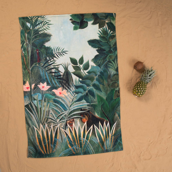 Towel Henri Rousseau "The Equatorial Jungle"