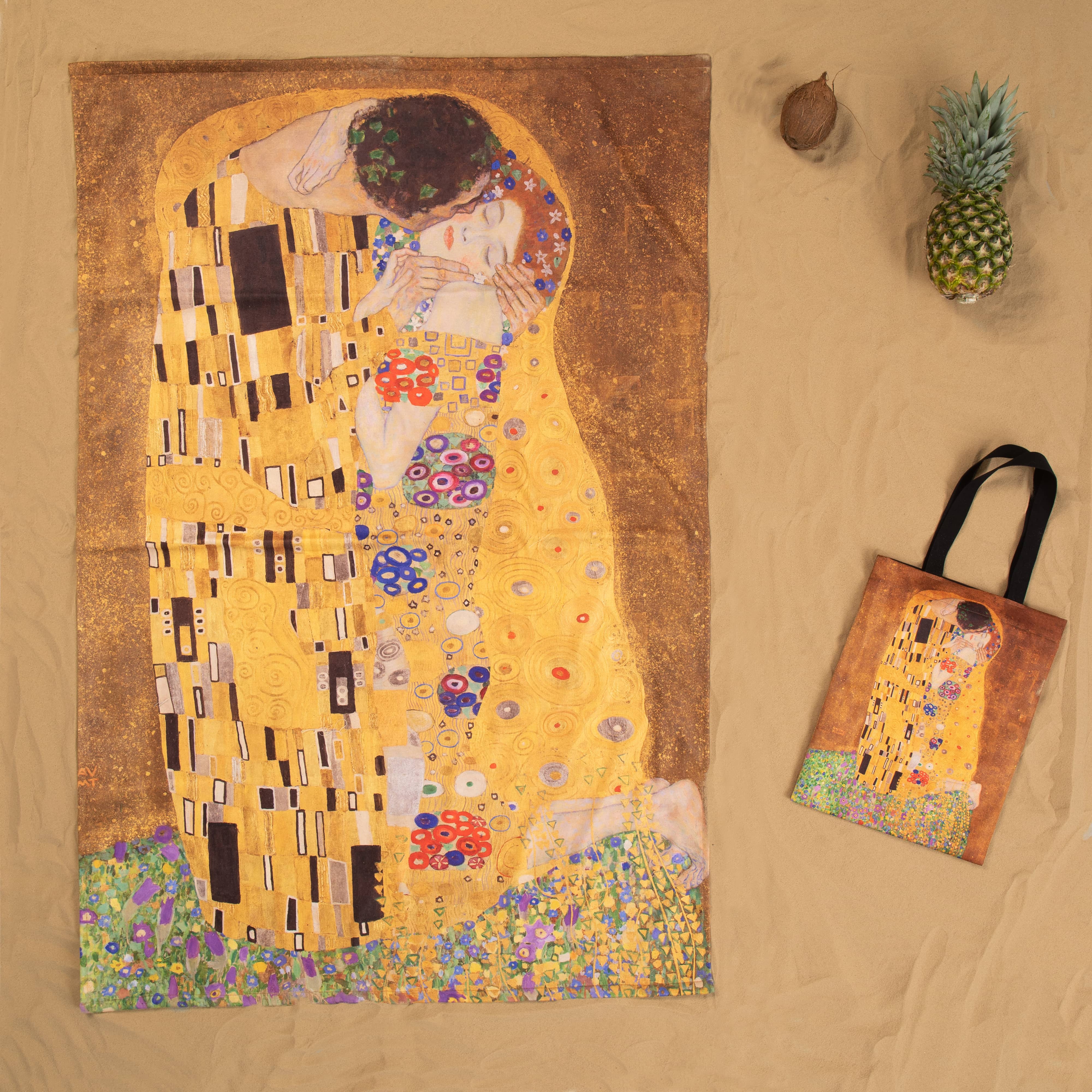 Rankšluostis Gustav Klimt "The Kiss"