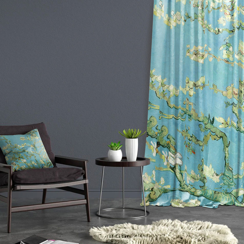 Užuolaidų komplektas Vincent van Gogh „Almond Blossoms